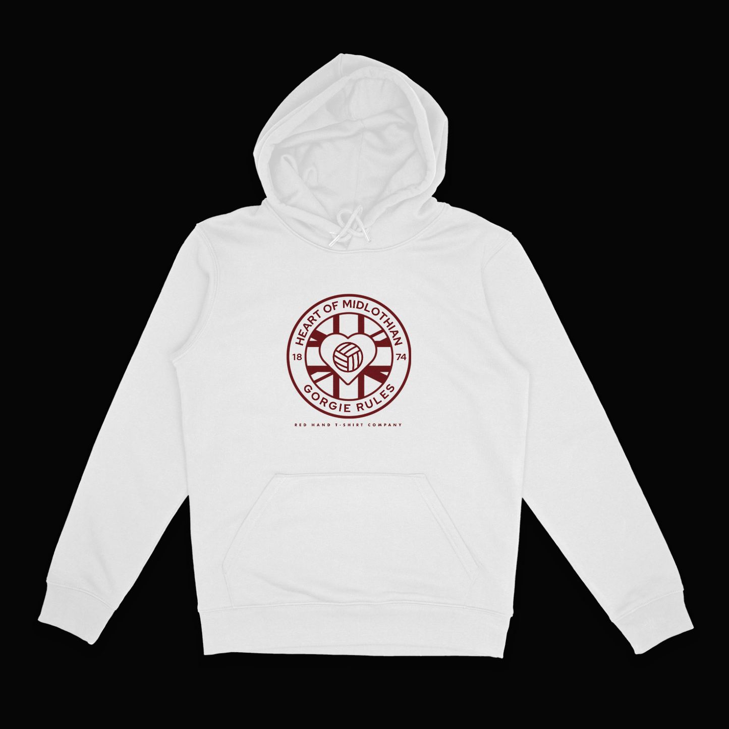 H.O.M Gorgie Rules Badge Hoodie