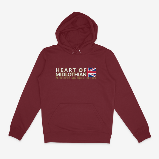 (Sale) Pride of Edinburgh Hoodie - 2XL Burgundy