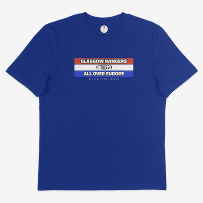 Glasgow Rangers All Over Europe 
T-shirt