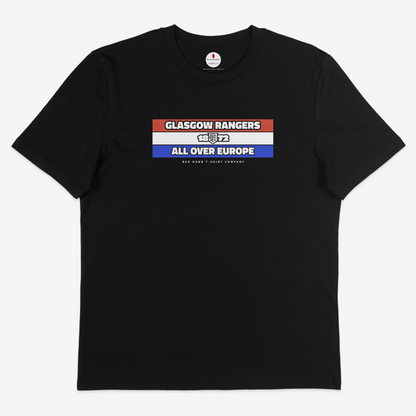 Glasgow Rangers All Over Europe 
T-shirt
