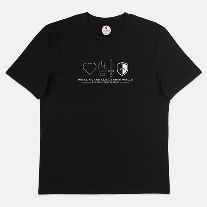 RHTC Heart, Hand, Sword & Shield T-shirt