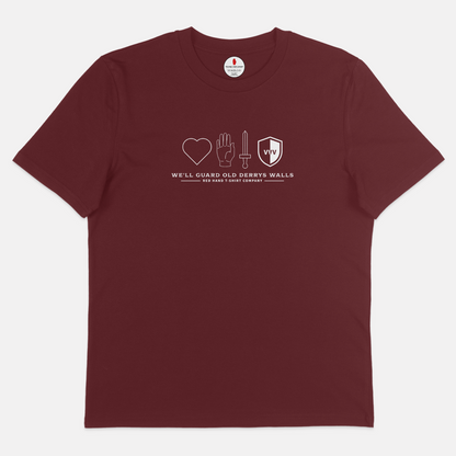 RHTC Heart, Hand, Sword & Shield T-shirt