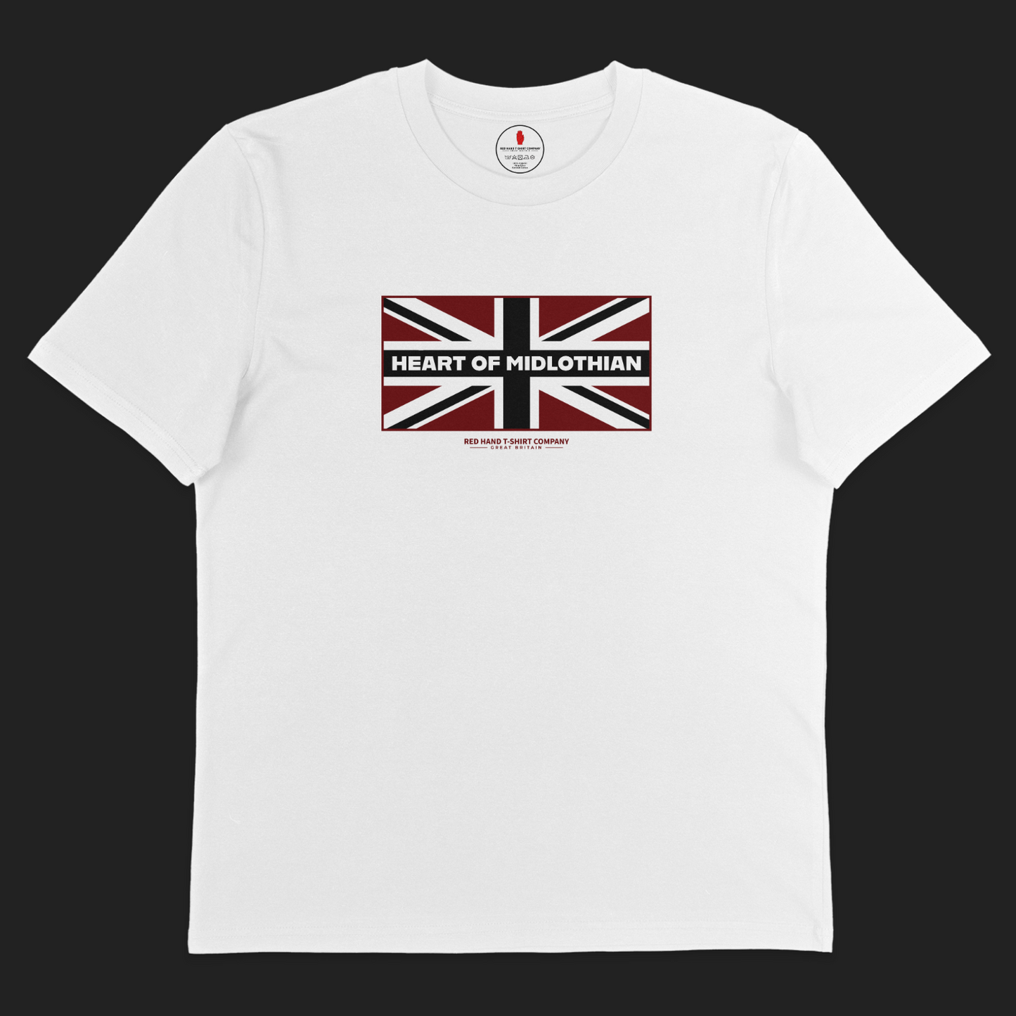 Heart of Midlothian Union Flag T-shirt