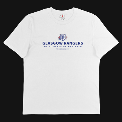 Glasgow Rangers We'll Never Be Mastered T-shirt