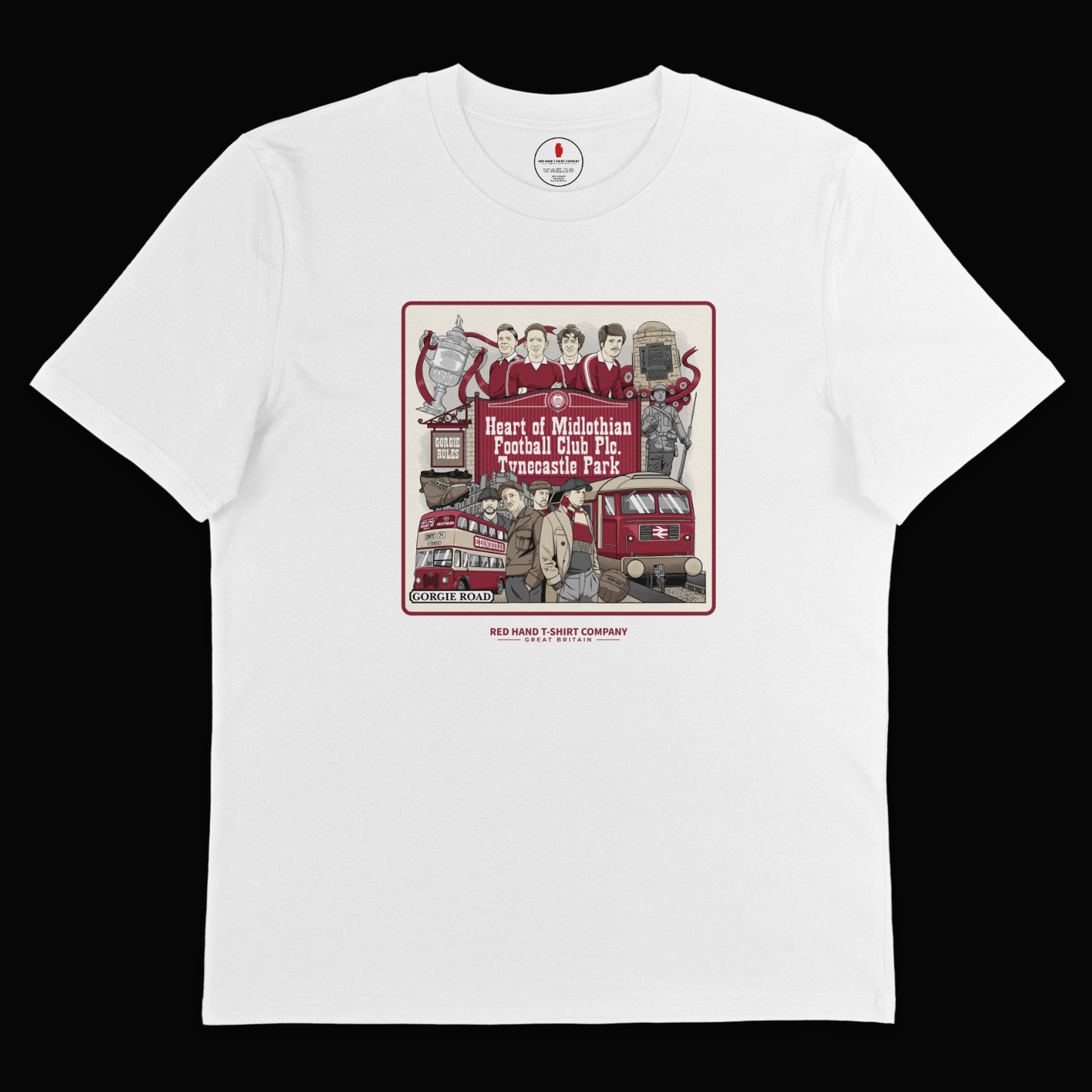 (Sale) Heart Of Midlothian A Way Of Life T-shirt - 2XL White