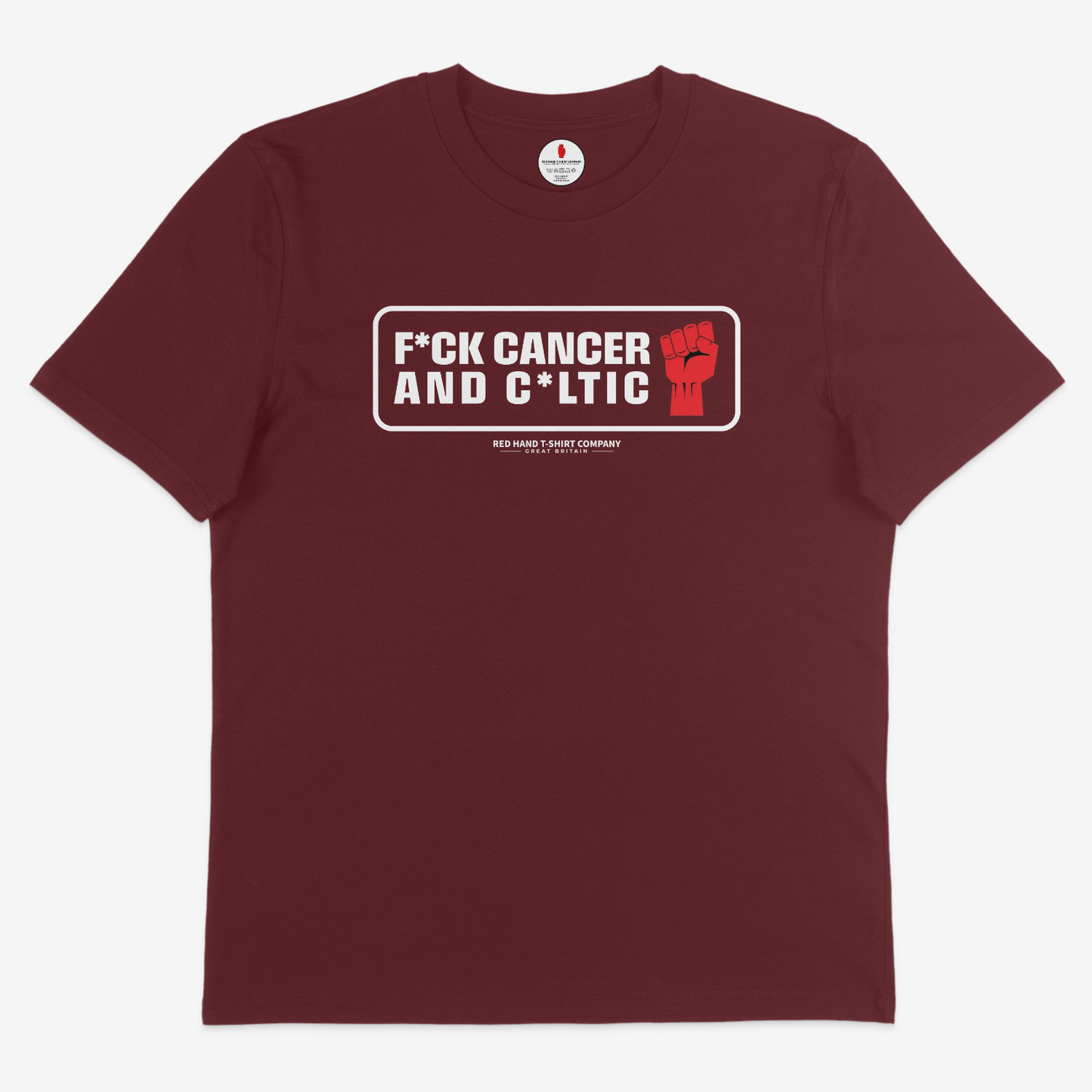 F*ck Cancer And C*ltic T-Shirt (£5 donation)