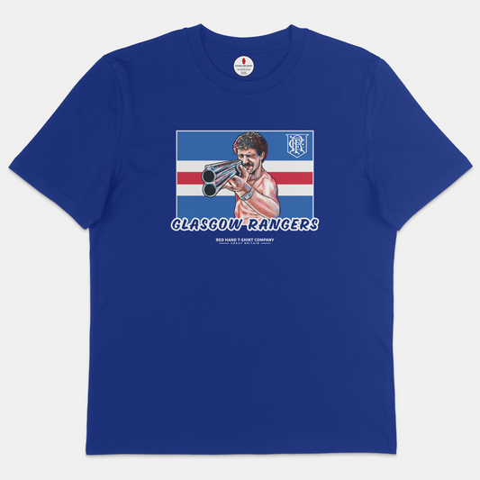 (Sale) The Magnificent B*stard T-shirt - 3XL Blue