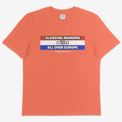 Glasgow Rangers All Over Europe 
T-shirt