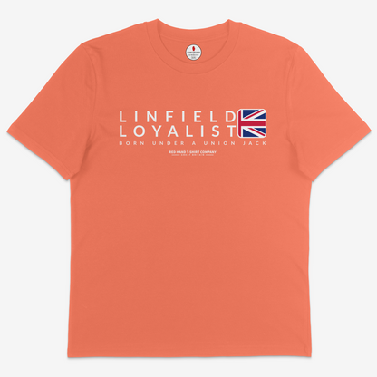 Linfield Born Under A Union Jack T-shirt