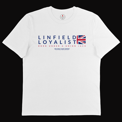 Linfield Born Under A Union Jack T-shirt