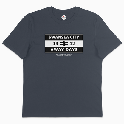 Swansea City Away Days Flag T-shirt
