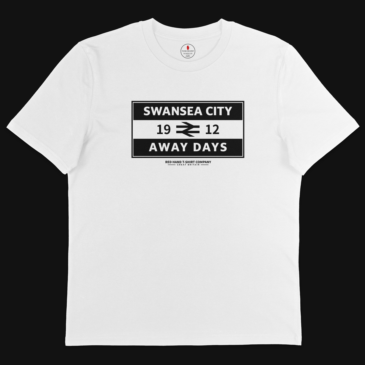 Swansea City Away Days Flag T-shirt