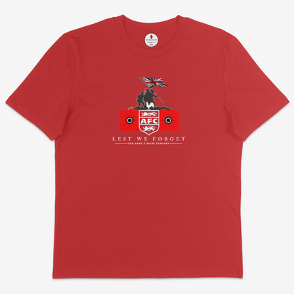 Airdrie Lest We Forget T-shirt
