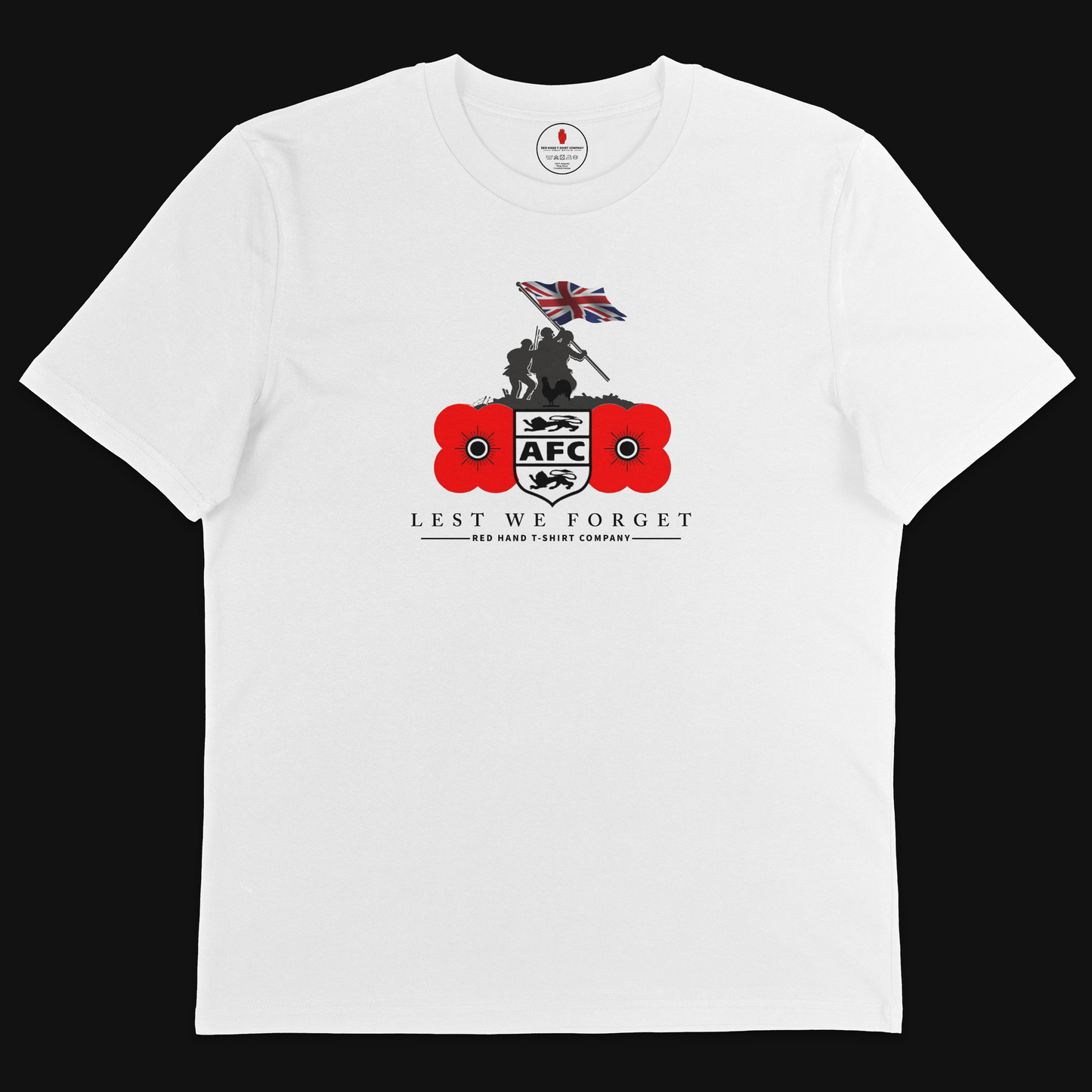 Airdrie Lest We Forget T-shirt