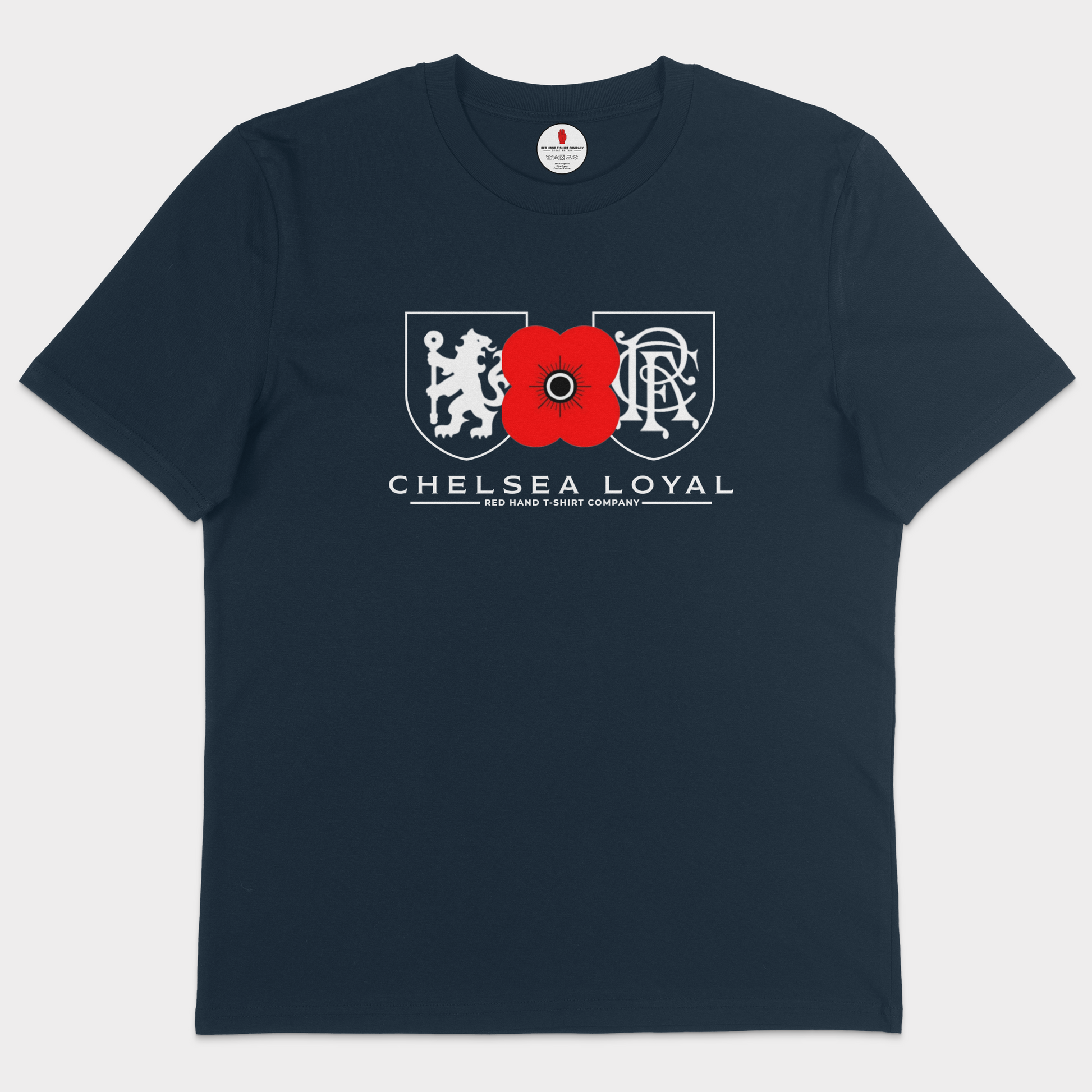 Chelsea Rangers Poppy T-shirt – Red Hand T-Shirt Company