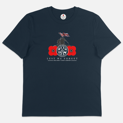 Hearts Lest We Forget T-shirt