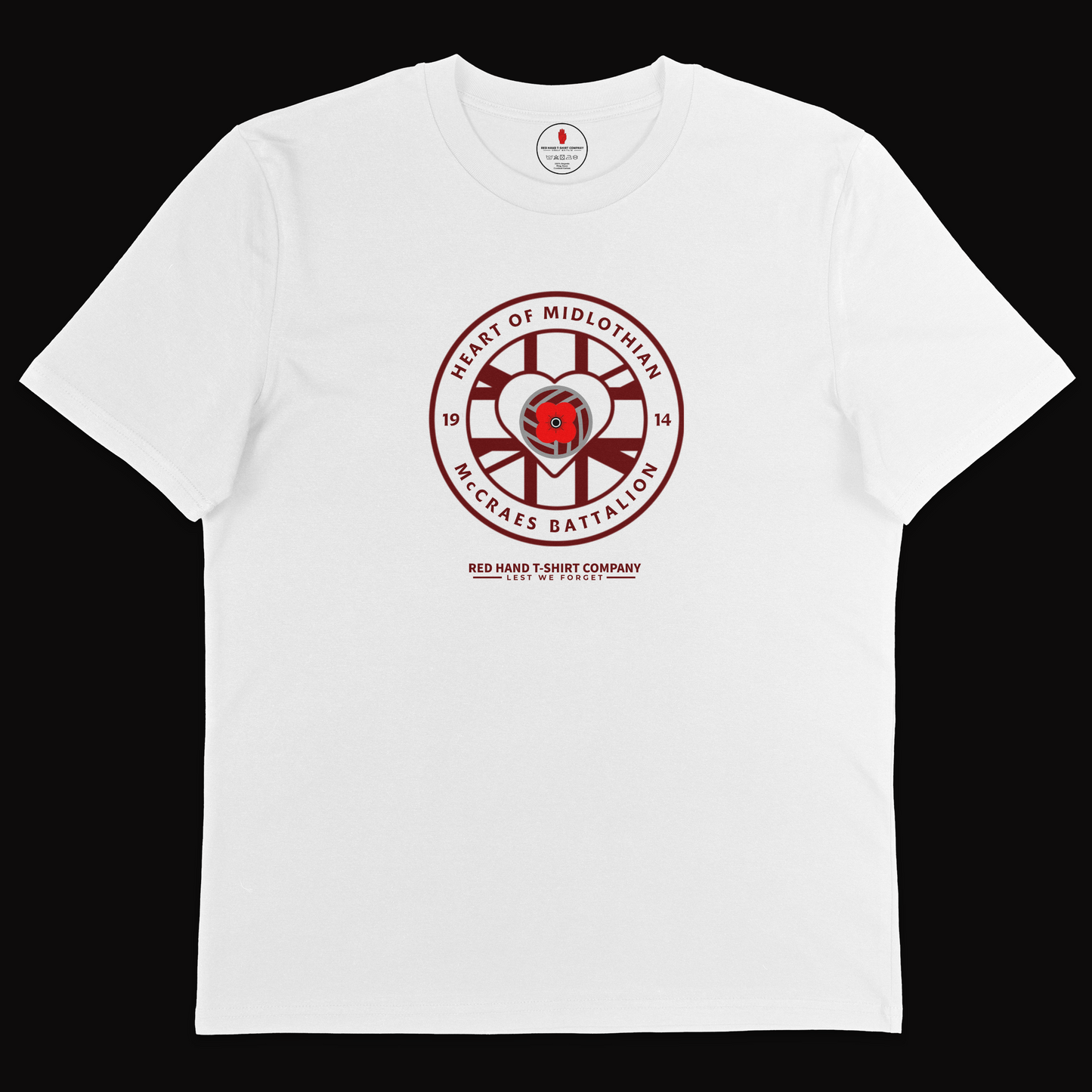 Heart of Midlothian McCraes Battalion T-shirt