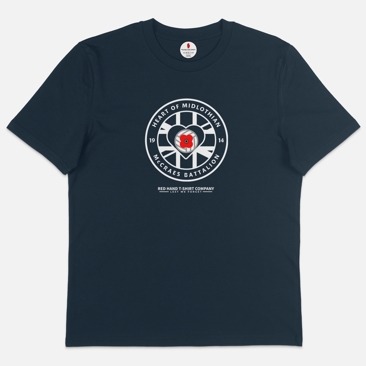 Heart of Midlothian McCraes Battalion T-shirt