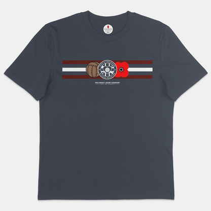 Hearts McCraes Battalion Five Stripe T-shirt