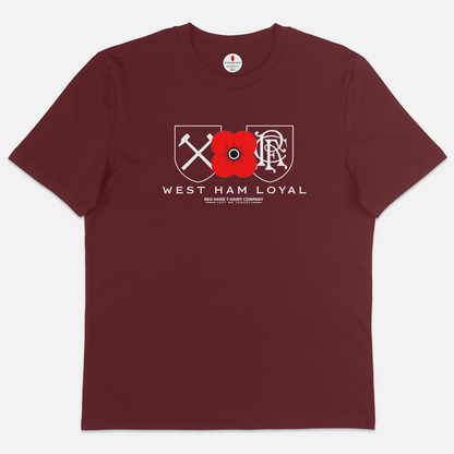 West Ham Rangers Poppy T-shirt