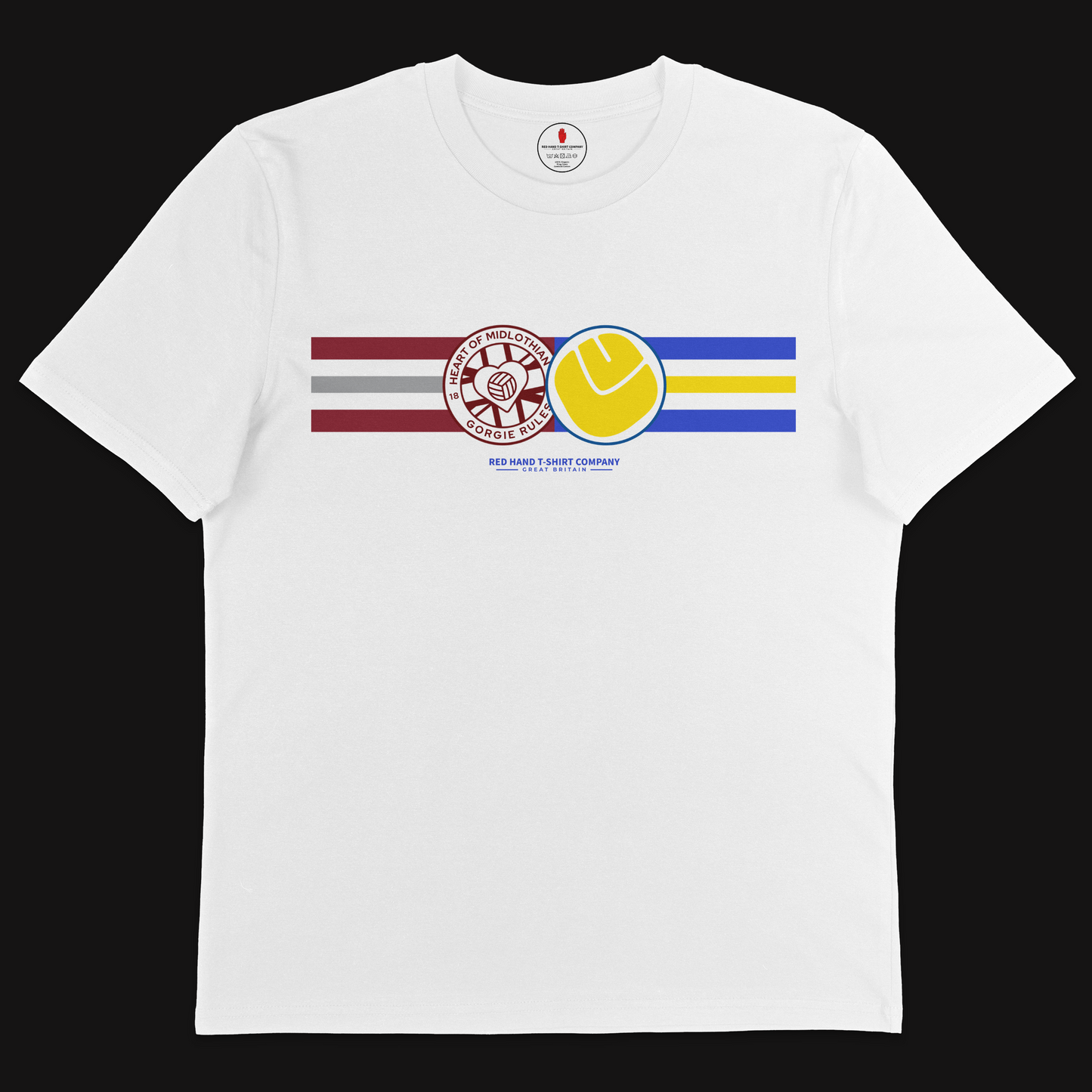 Leeds Hearts Five Stripe T-shirt