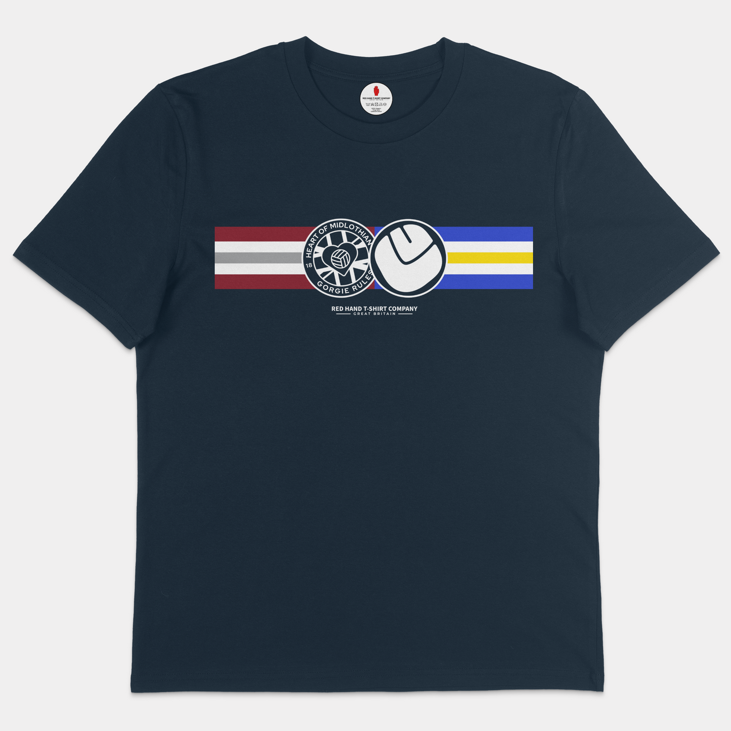 Leeds Hearts Five Stripe T-shirt