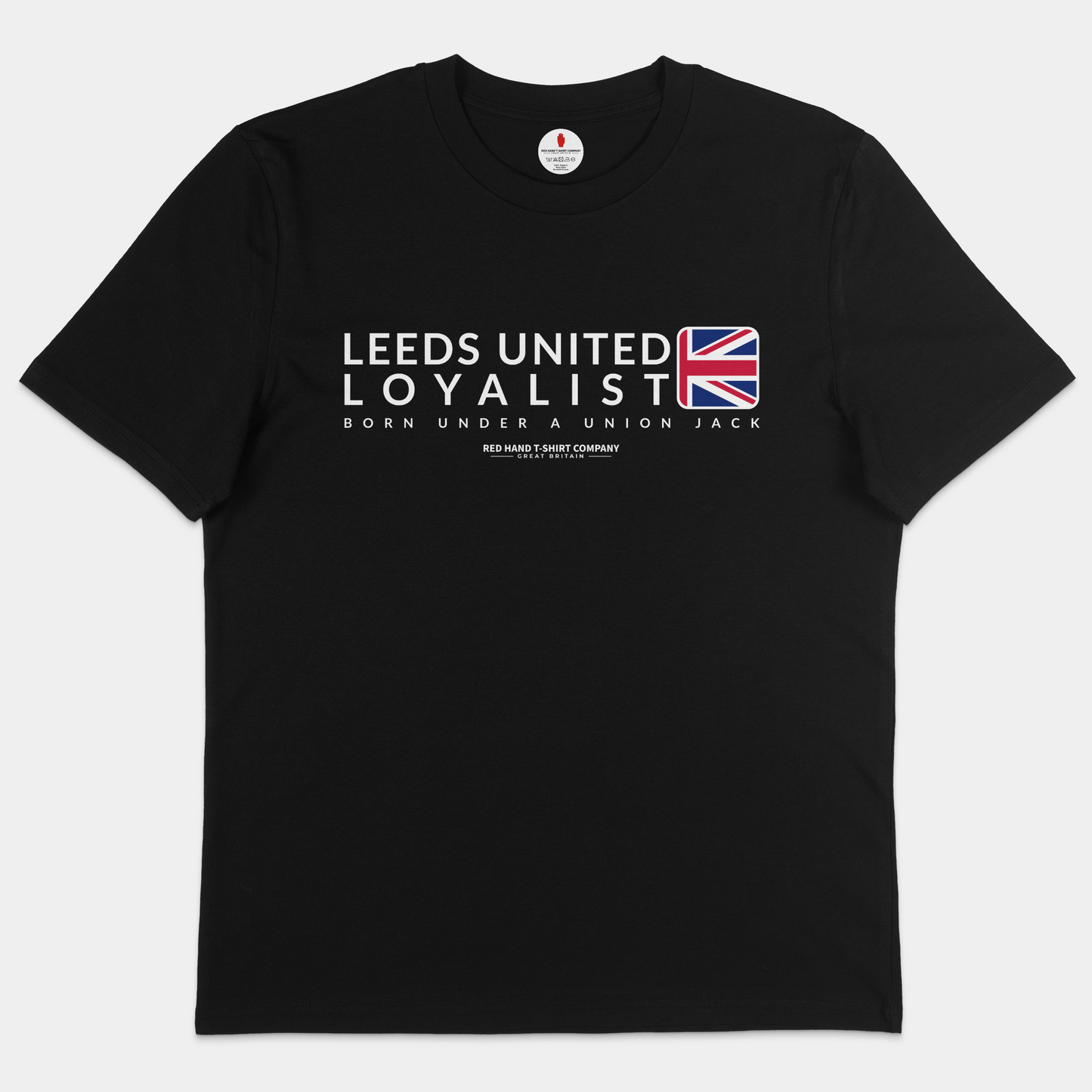 Leeds United Born Under A Union Jack T-shirt