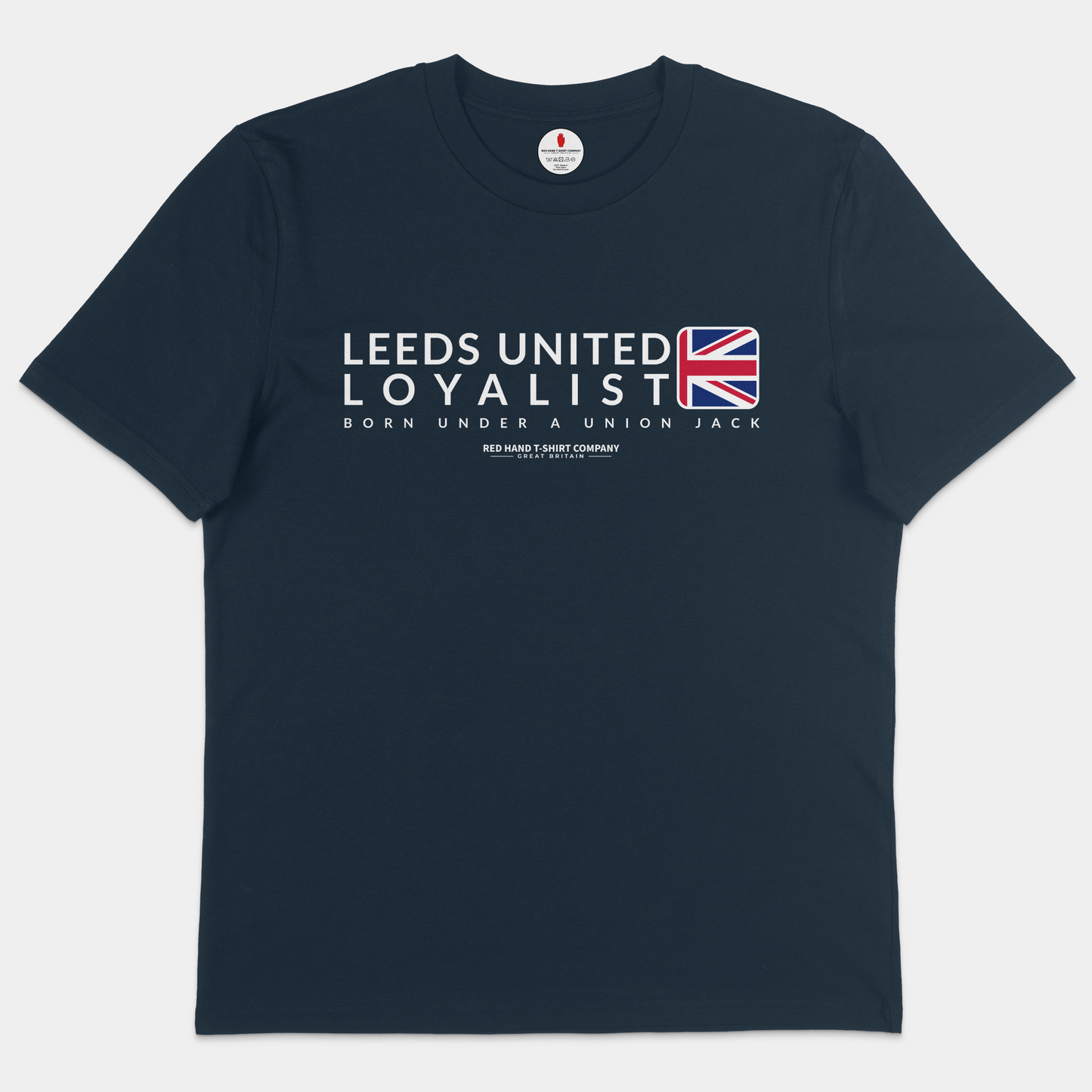 Leeds United Born Under A Union Jack T-shirt