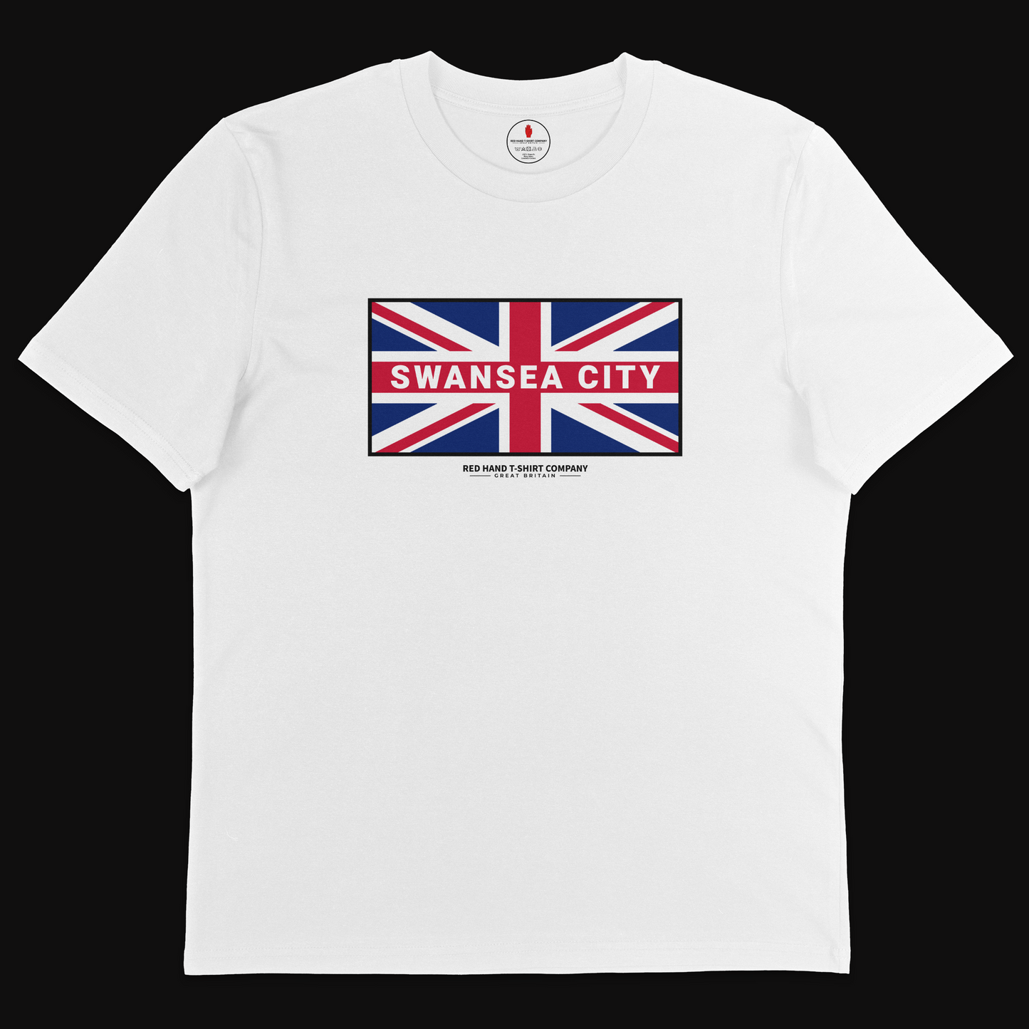 Swansea City Union Jack T-shirt