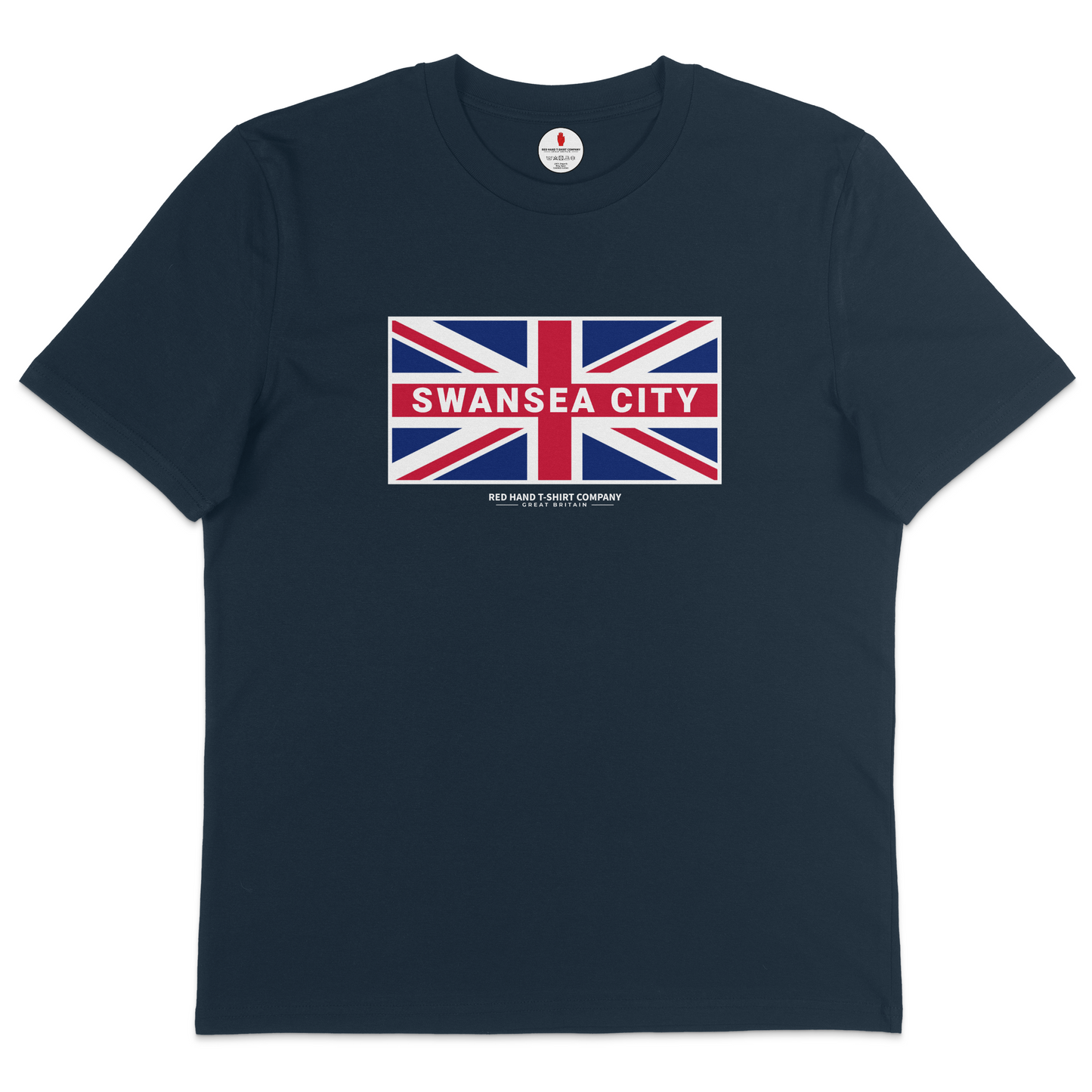 Swansea City Union Jack T-shirt