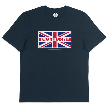 Swansea City Union Jack T-shirt