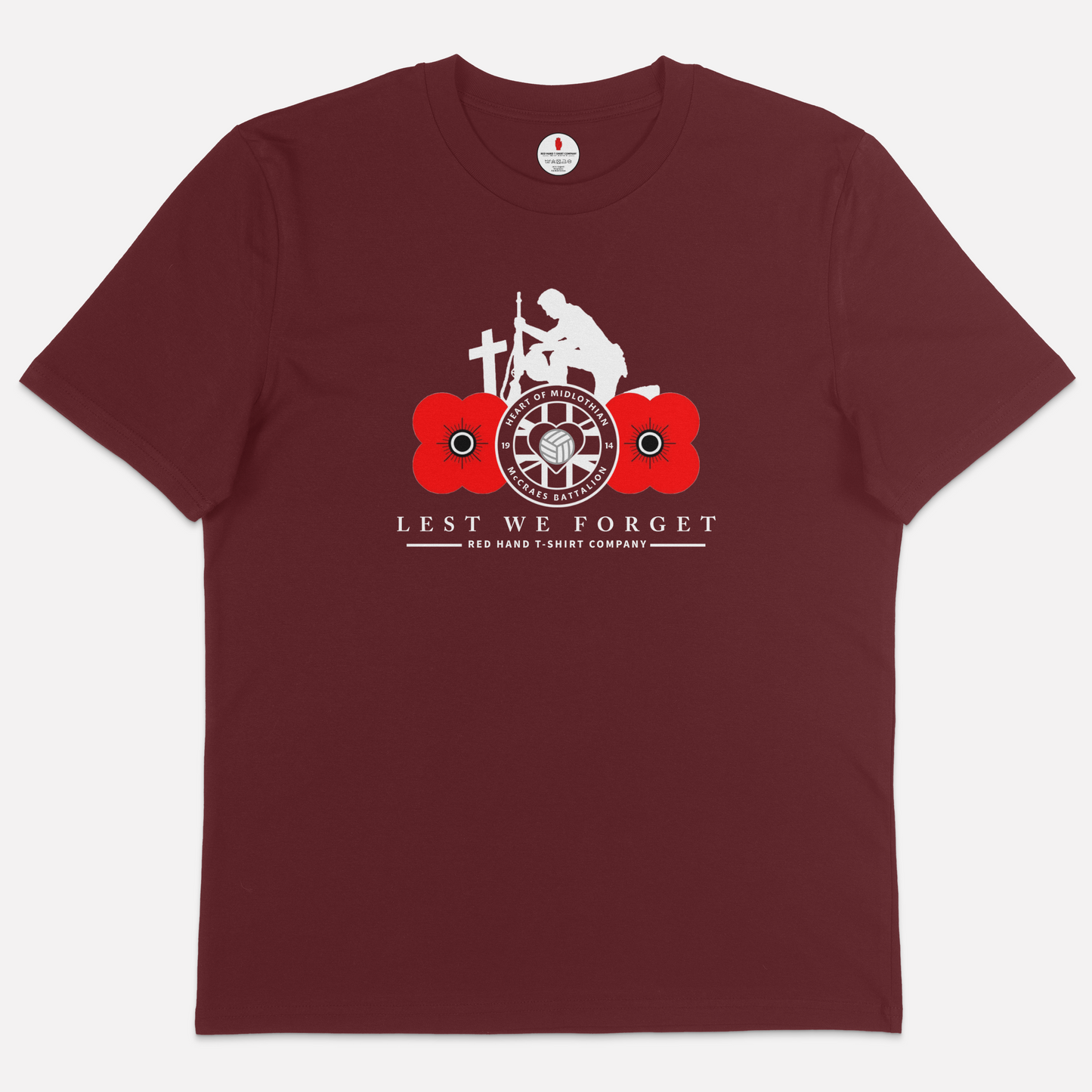 Hearts Kneeling Soldier T-shirt