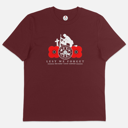 Hearts Kneeling Soldier T-shirt
