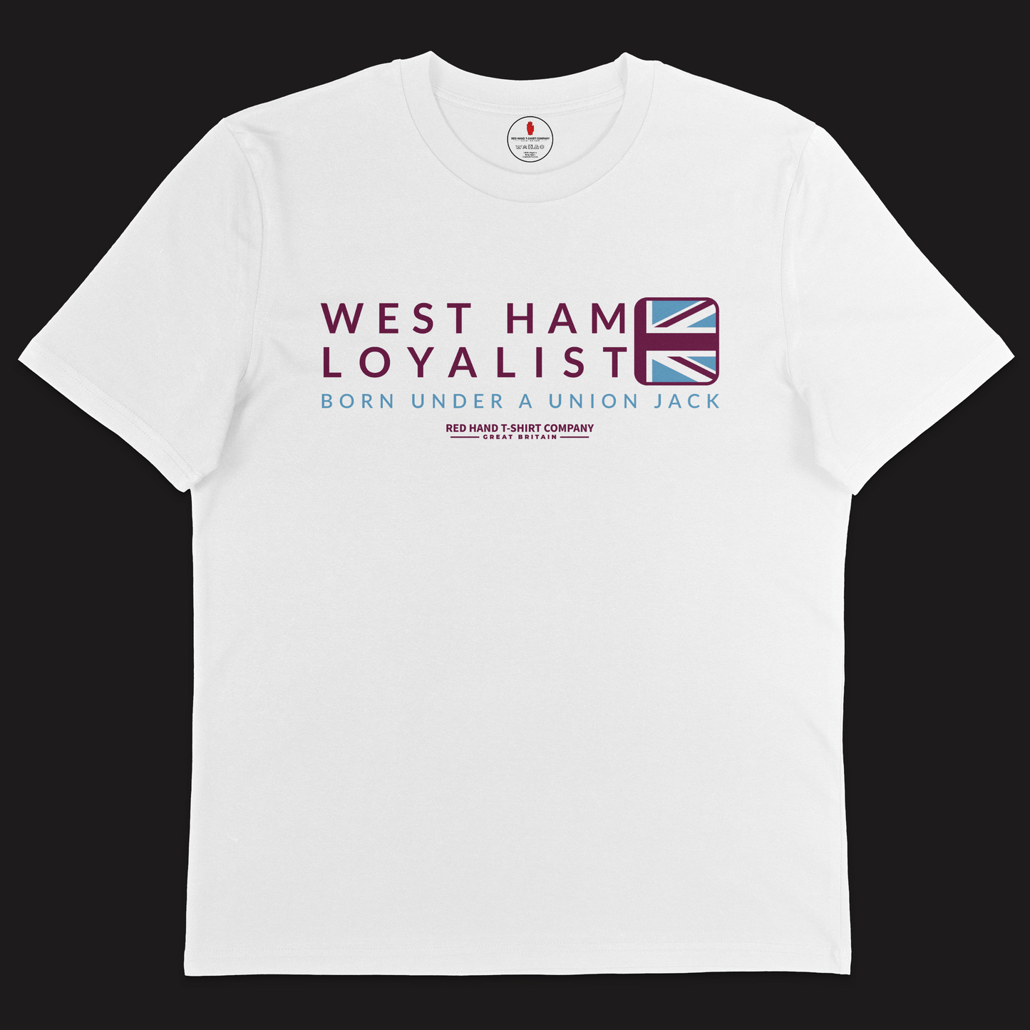 West Ham Born Under A Union Jack T-shirt