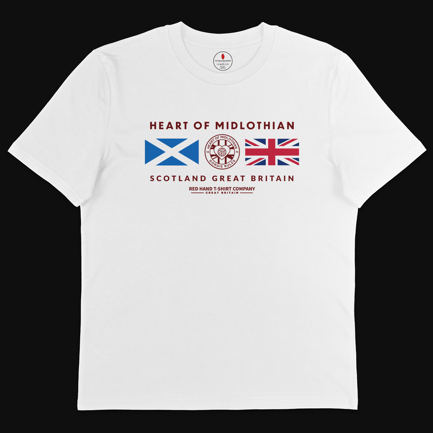 Heart of Midlothian Scotland GB T-shirt