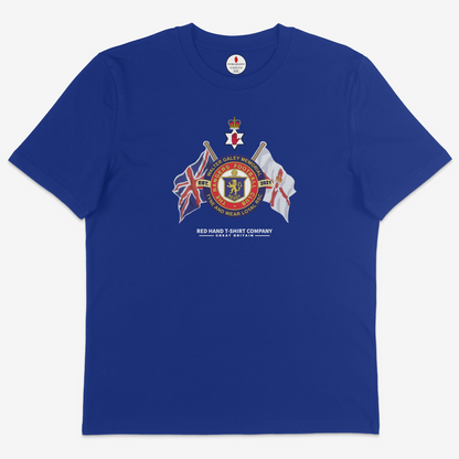 Walter Galey Crossed Flags T-shirt