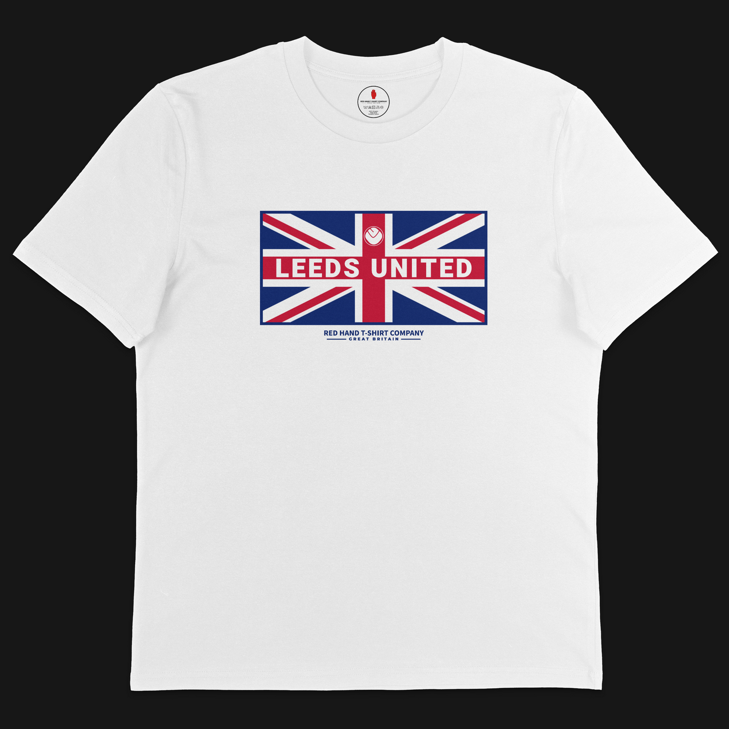 Leeds United Union Jack T-shirt