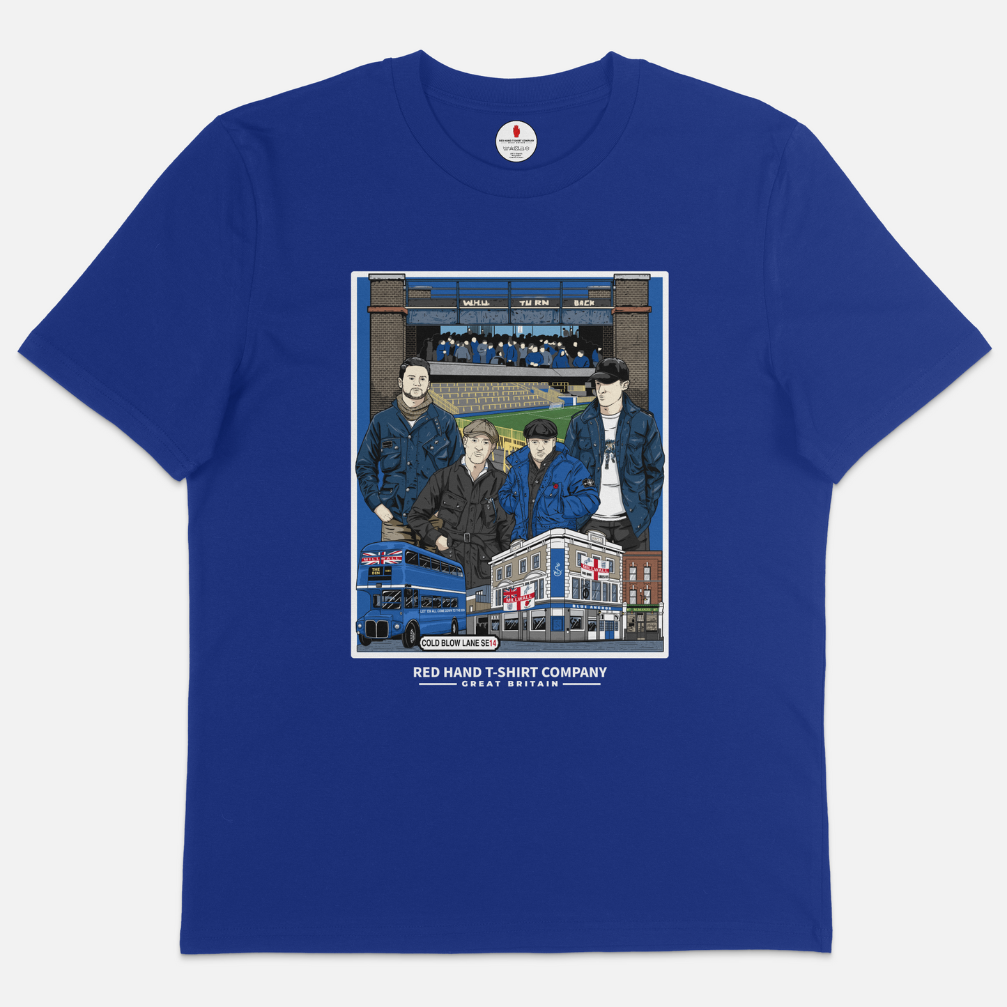 (Sale) Millwall A Way Of Life T-shirt - Large Blue