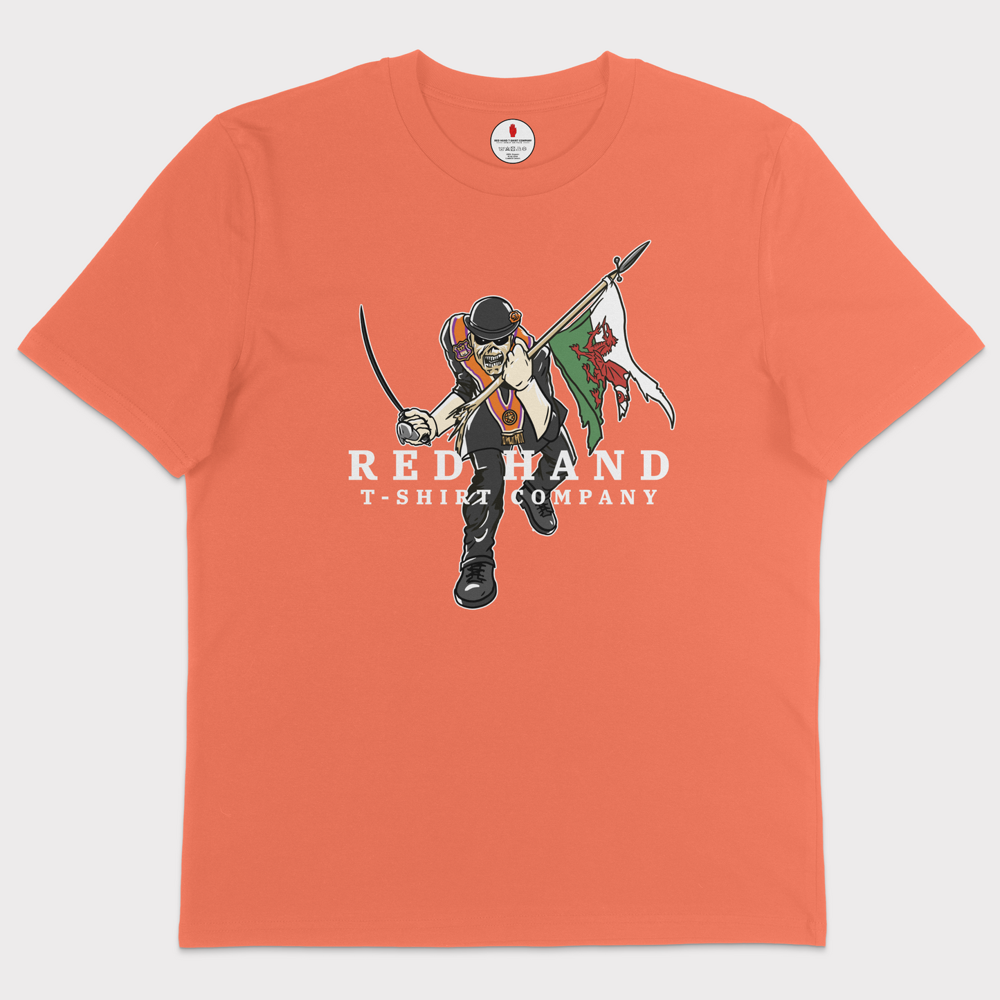 Welsh Orange Volunteer T-shirt
