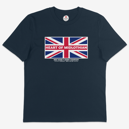 Heart Of Midlothian Union Jack T-shirt