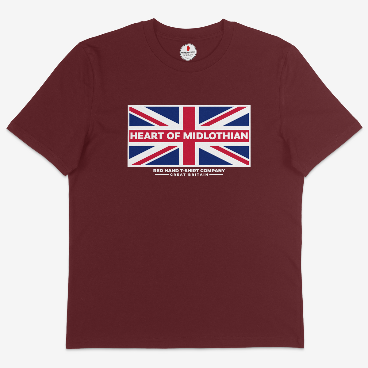 Heart Of Midlothian Union Jack T-shirt