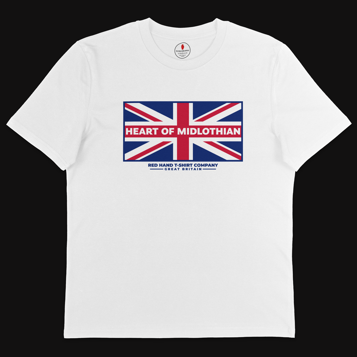 Heart Of Midlothian Union Jack T-shirt