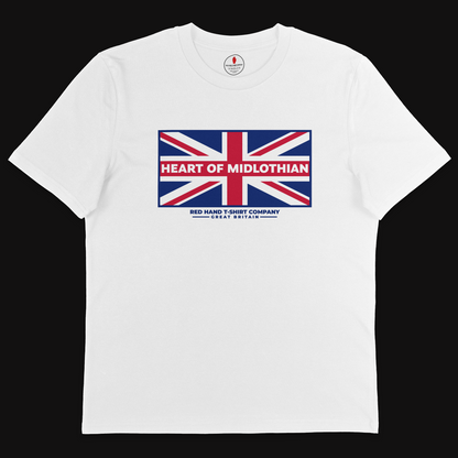Heart Of Midlothian Union Jack T-shirt