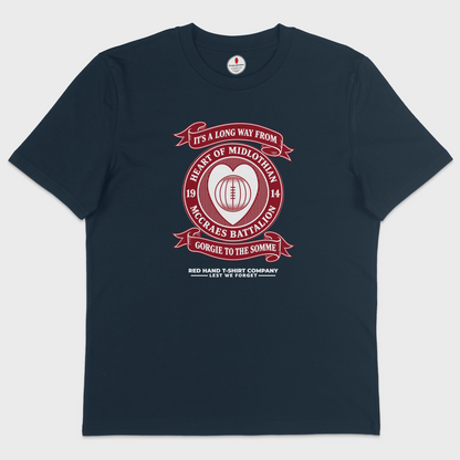 Hearts Gorgie to The Somme T-shirt