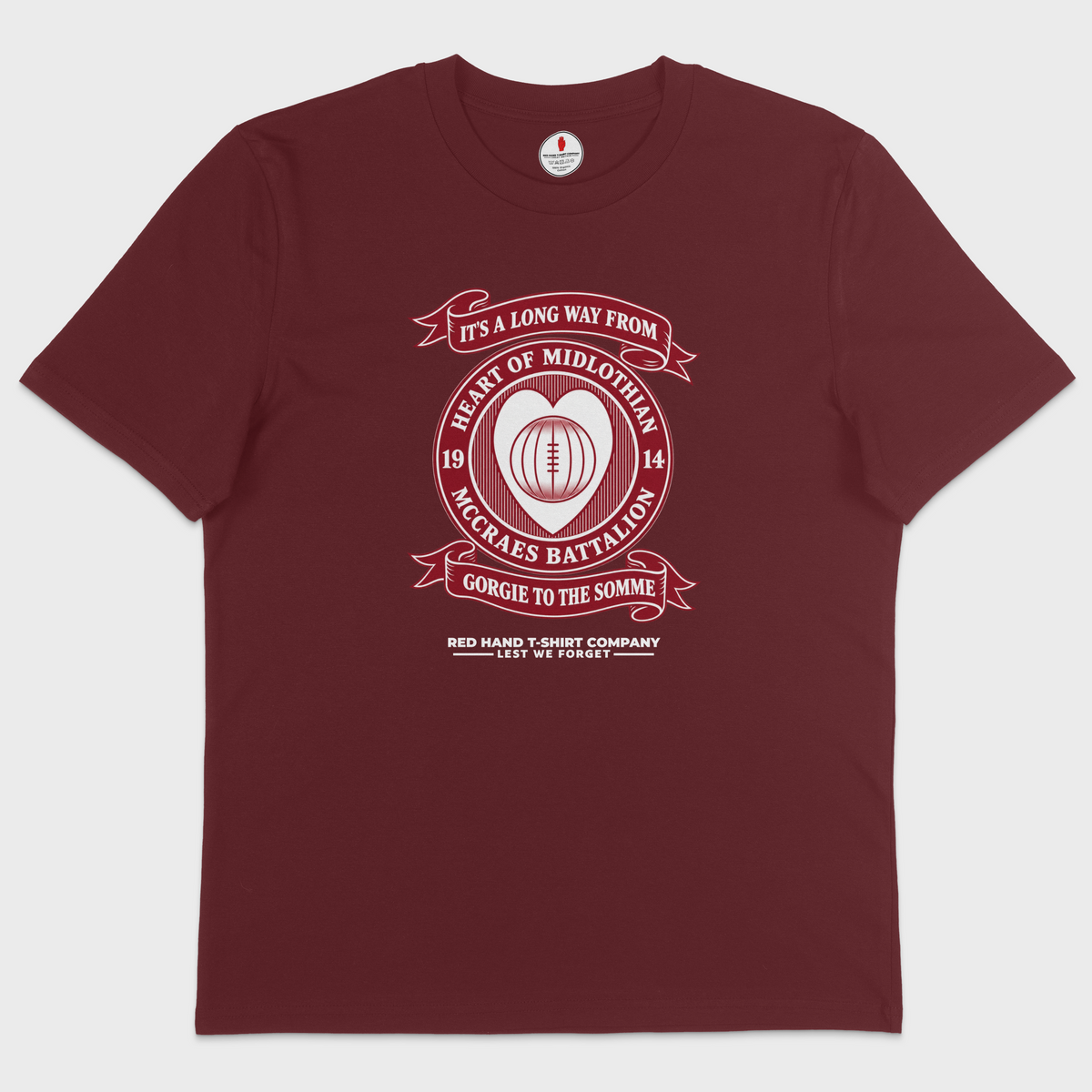 Hearts Gorgie to The Somme T-shirt