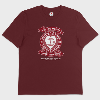 Hearts Gorgie to The Somme T-shirt