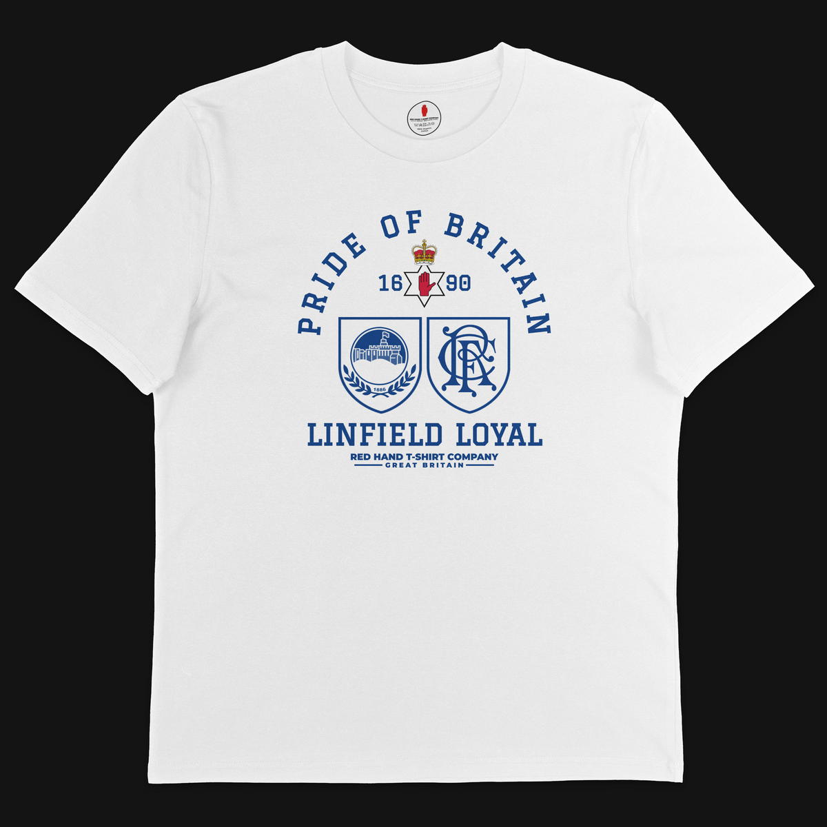 Linfield Pride Of Britain T-shirt