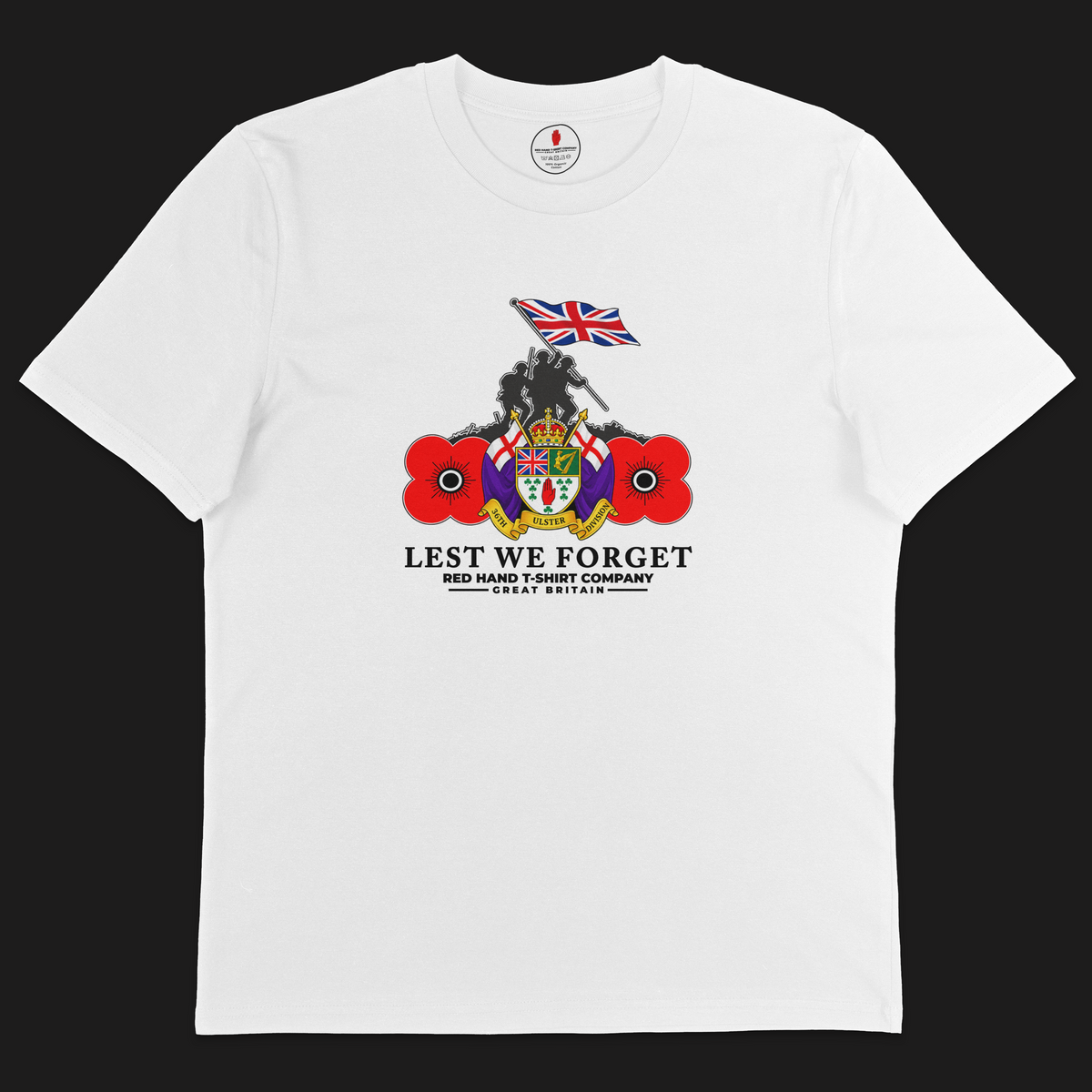 36th Ulster Division Lest We Forget T-shirt