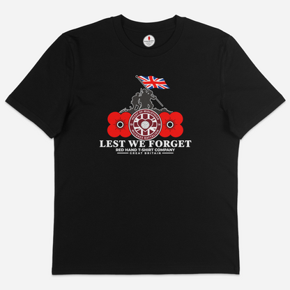 Hearts Lest We Forget T-shirt