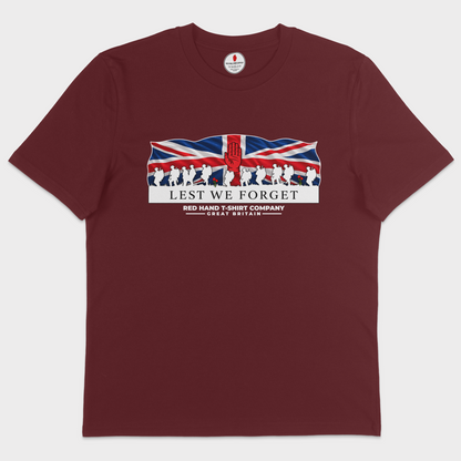 36th Ulster Division Marching Soldiers T-shirt